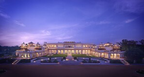 Front of property – evening/night
