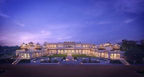 Front of property – evening/night