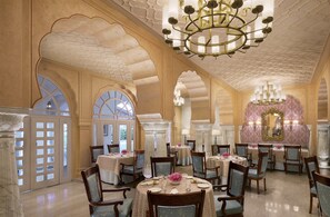 3 restaurants, breakfast, lunch, dinner served; Indian cuisine