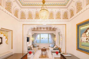 Royal Suite, 1 Bedroom, Lake View (1 Bedroom) | Minibar, in-room safe, individually decorated, individually furnished - Taj Lake Palace (Udaipur)
