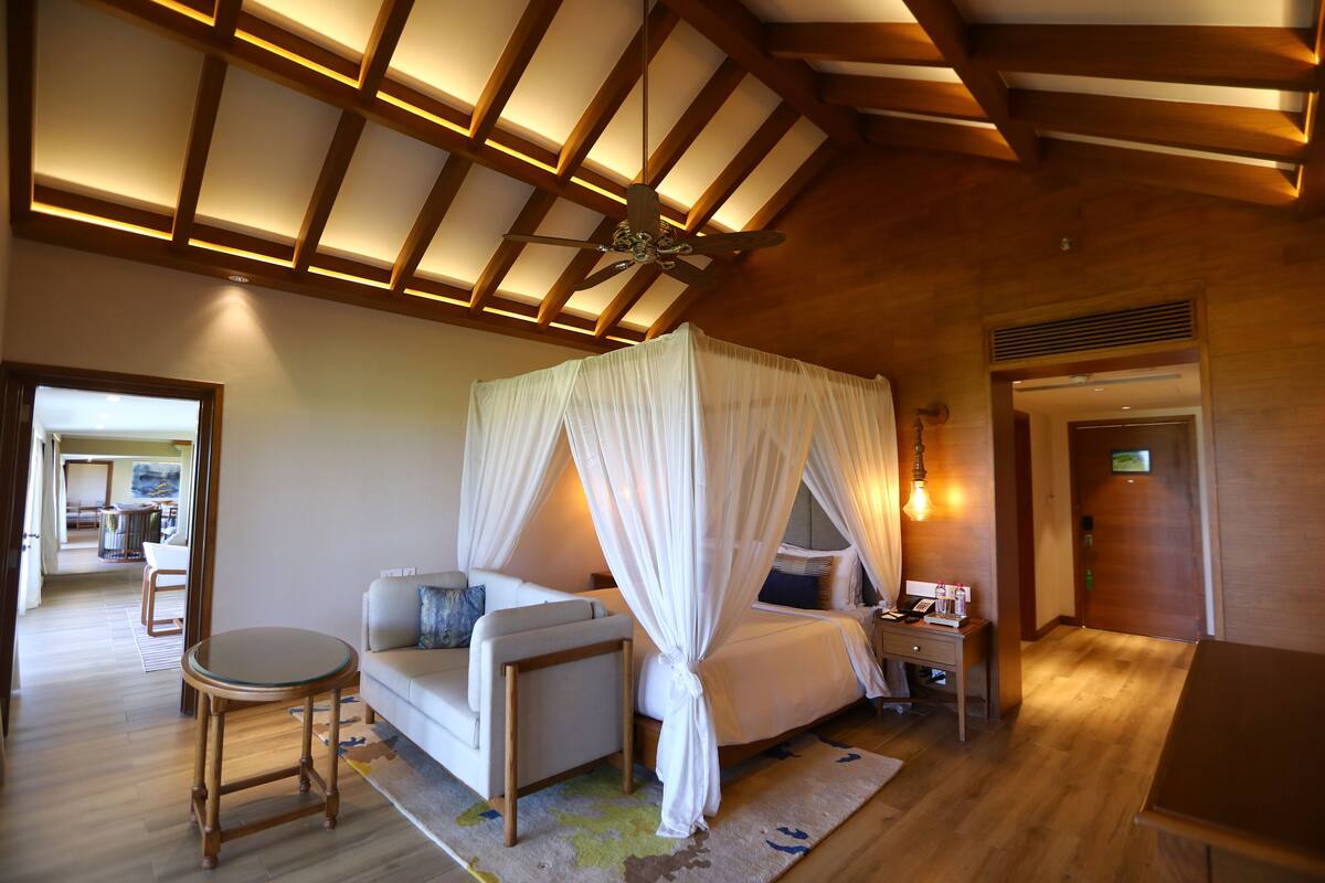 Villa Grand, 1 cama de matrimonio grande, vistas al mar | Interior