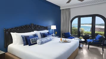 Premium bedding, memory foam beds, minibar, in-room safe