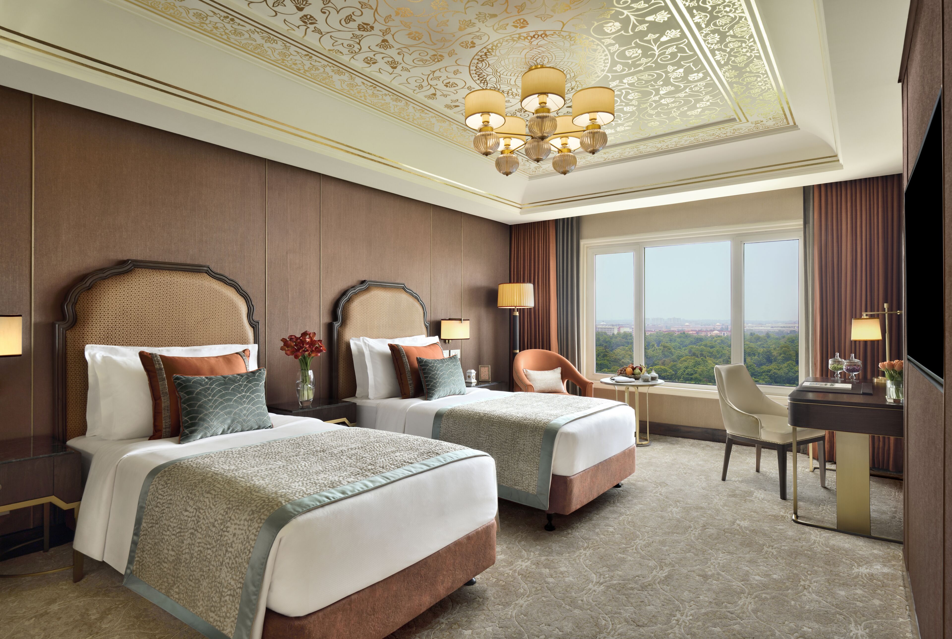 presidential suite (rambagh) | premium bedding, minibar, in-room safe, individually furnished