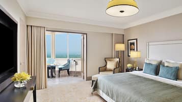 Biancheria da letto di alta qualità, minibar, cassaforte in camera