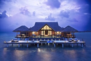 Rehendhi Presidential Overwater Suite - Two Bedroom with Pool | Premium bedding, memory foam beds, minibar, in-room safe