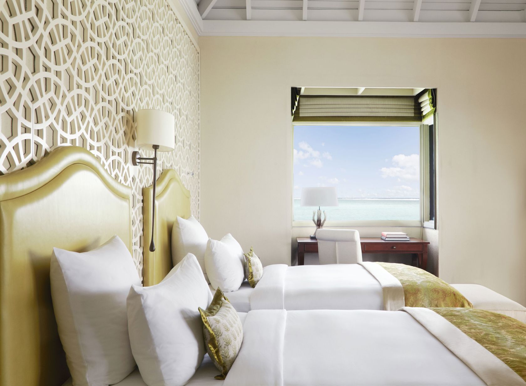 Premium bedding, memory-foam beds, minibar, in-room safe