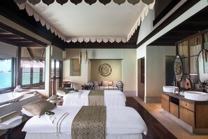 Espace de soins pour les couples, sauna, hammam, hammam, soins corporels