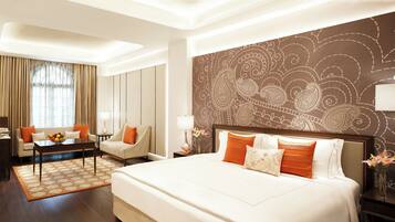 Suíte executiva | Frigobar, cofres nos quartos, escrivaninha