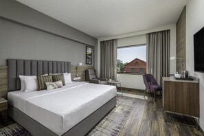 Minibar, in-room safe, desk, cots/infant beds