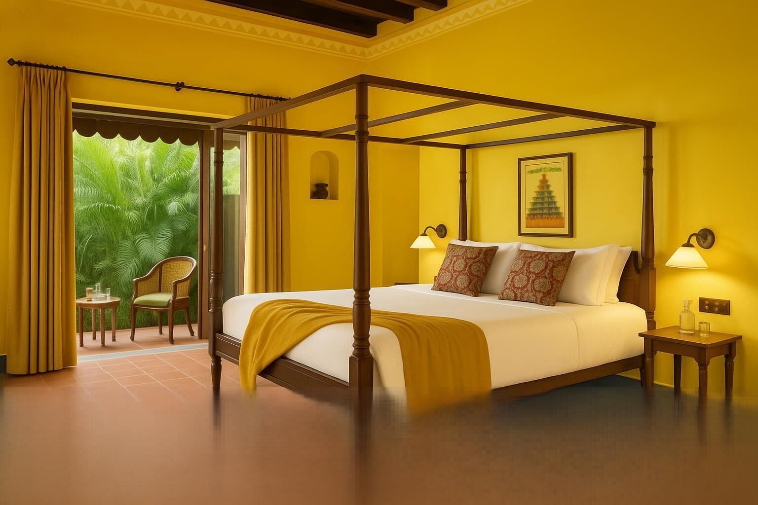 Grand Villa, 1 King Bed (Luxury) | Premium bedding, minibar, in-room safe, individually decorated