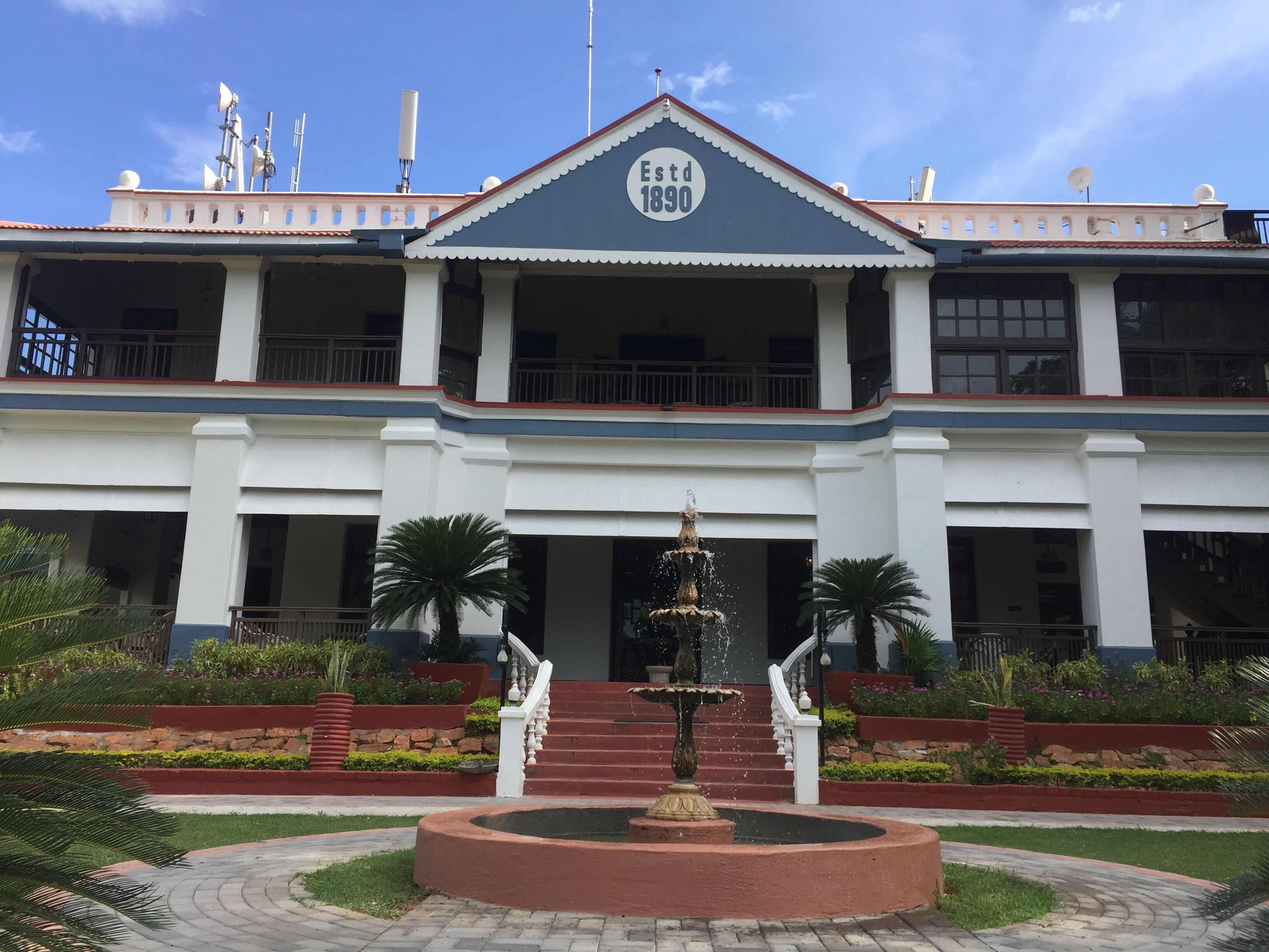 front of property – evening/night