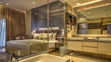 Suite, 1 King Bed (Wine Themed Unique) | Minibar, in-room safe, iron/ironing board, free WiFi
