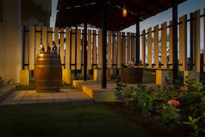 Suite, 1 King Bed (Wine Themed Unique) | Terrace/patio