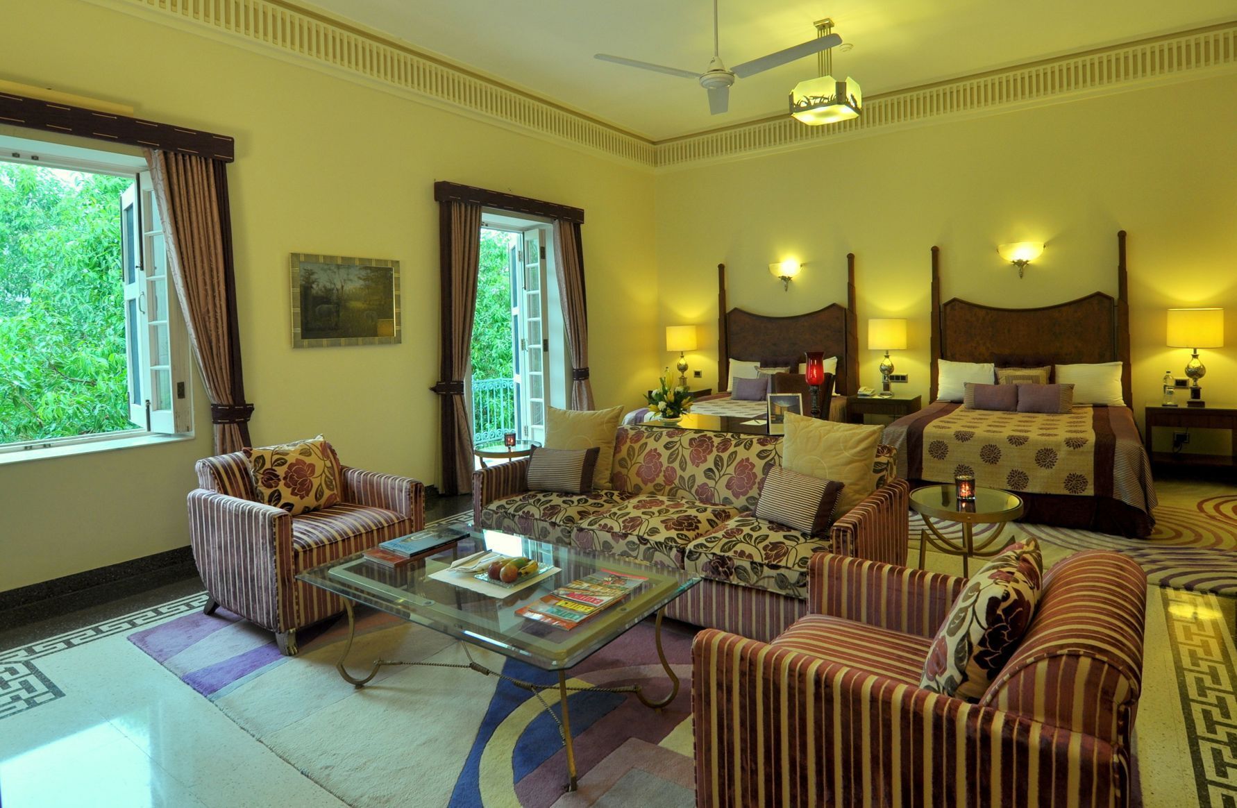 Living area | 42-inch LCD TV with cable channels, TV