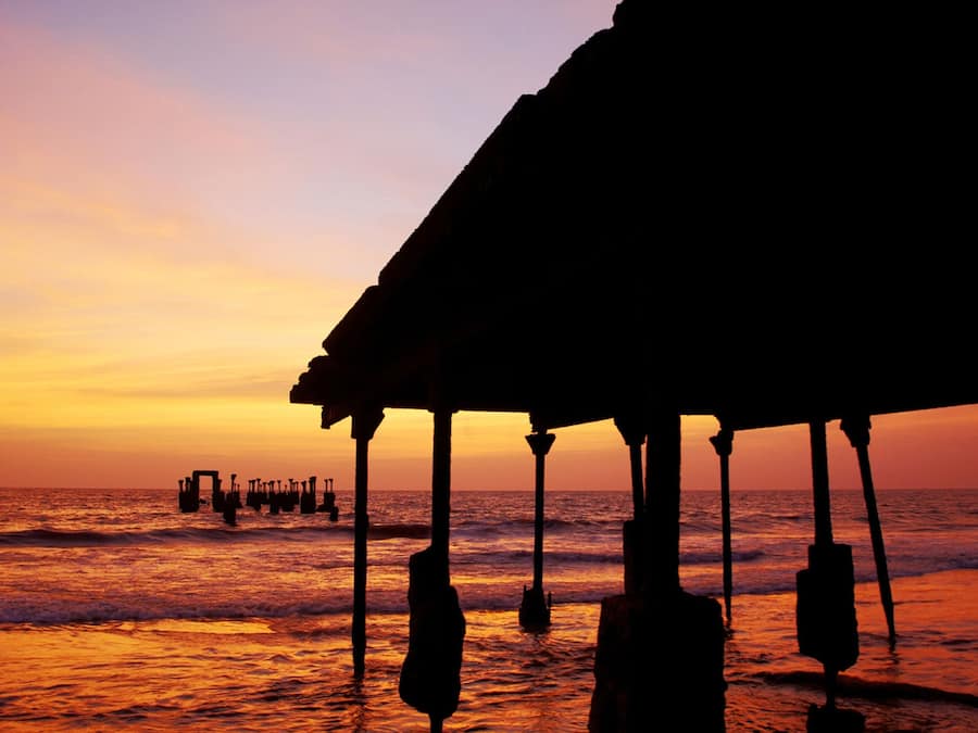 Beach nearby, white sand