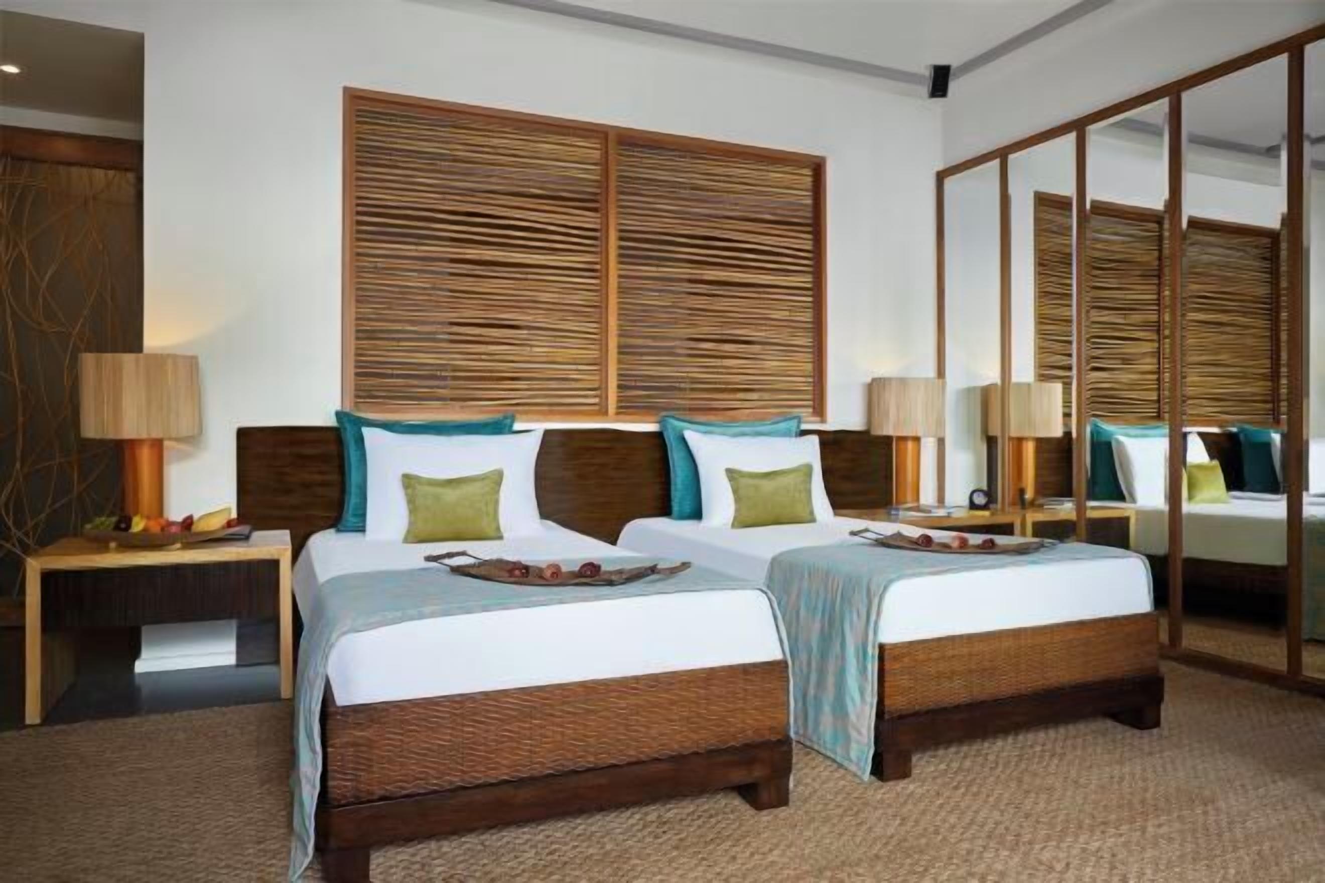Memory-foam beds, minibar, in-room safe, individually decorated