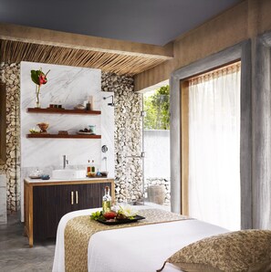 Salas de tratamiento para parejas y baño turco o hammam 