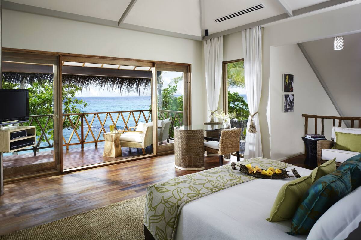 Presidential Nirvana Suite, 2 Bedrooms, Private Pool, Ocean View | Memory-foam beds, minibar, in-room safe, desk
