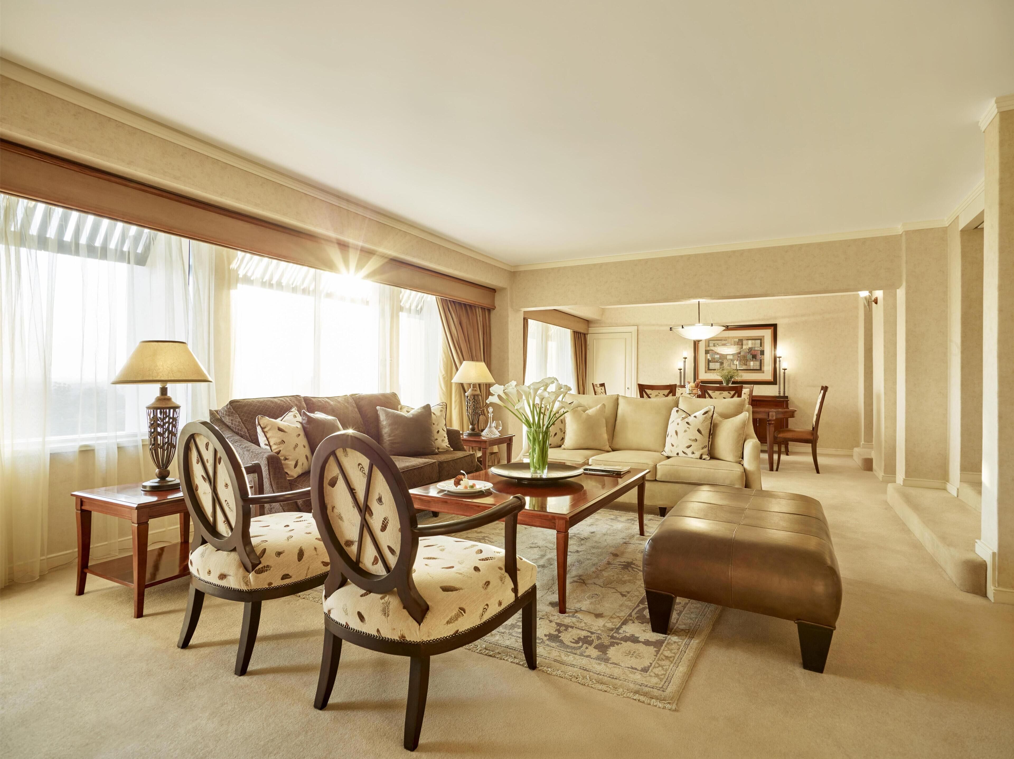 Premium bedding, memory foam beds, minibar, in-room safe