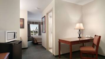 Desk, iron/ironing board, free cribs/infant beds, rollaway beds