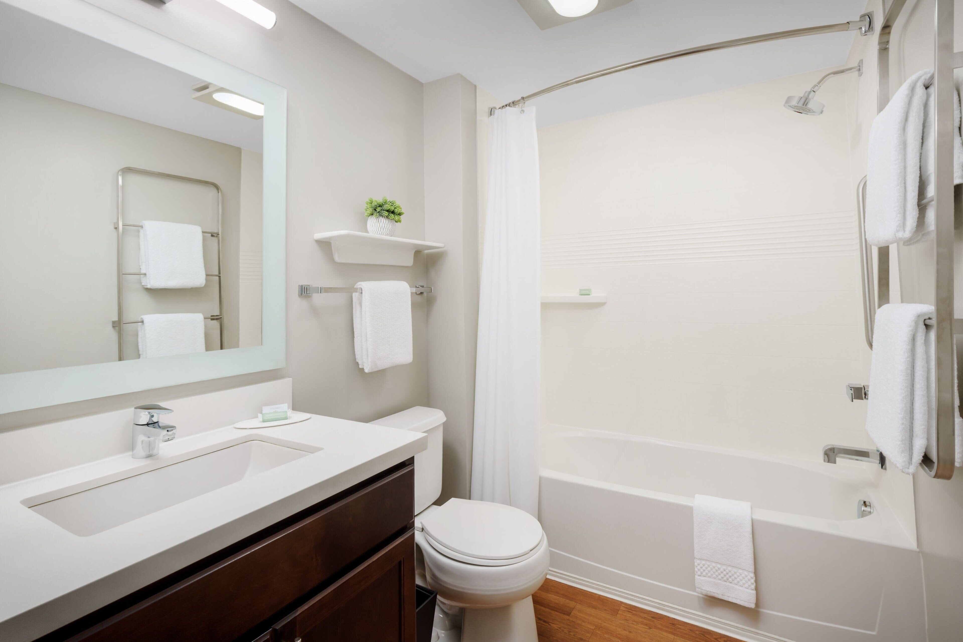 free toiletries, hair dryer, towels, soap