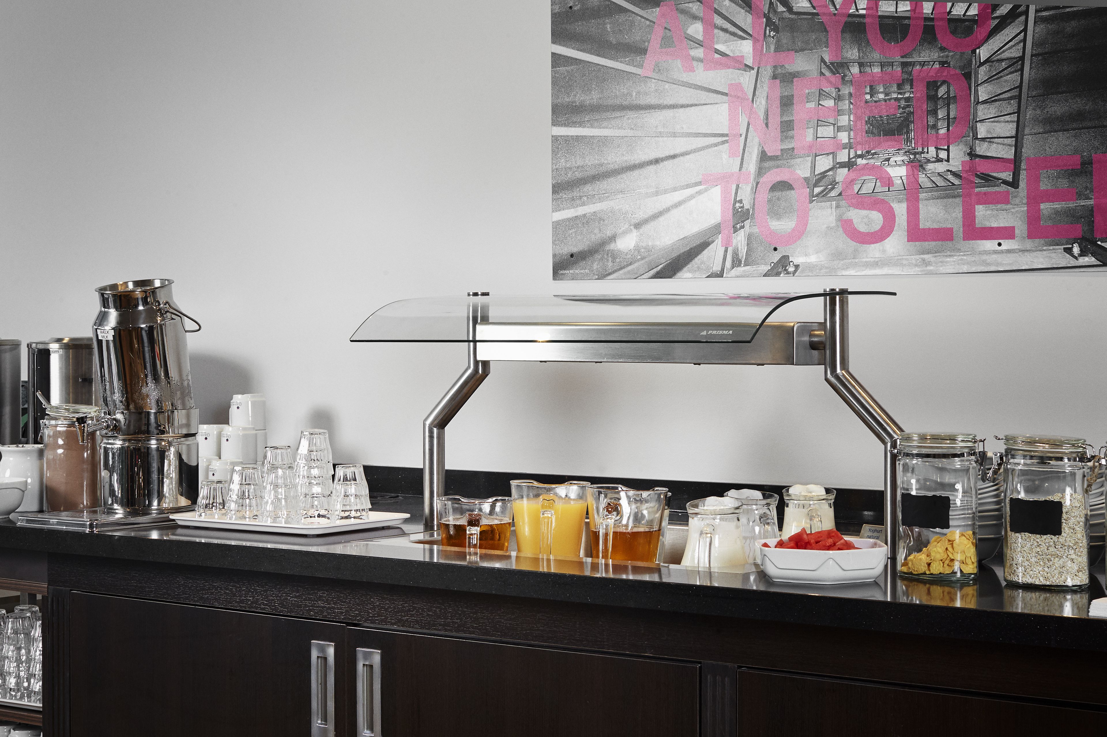 Daily buffet breakfast (DKK 110 per person)