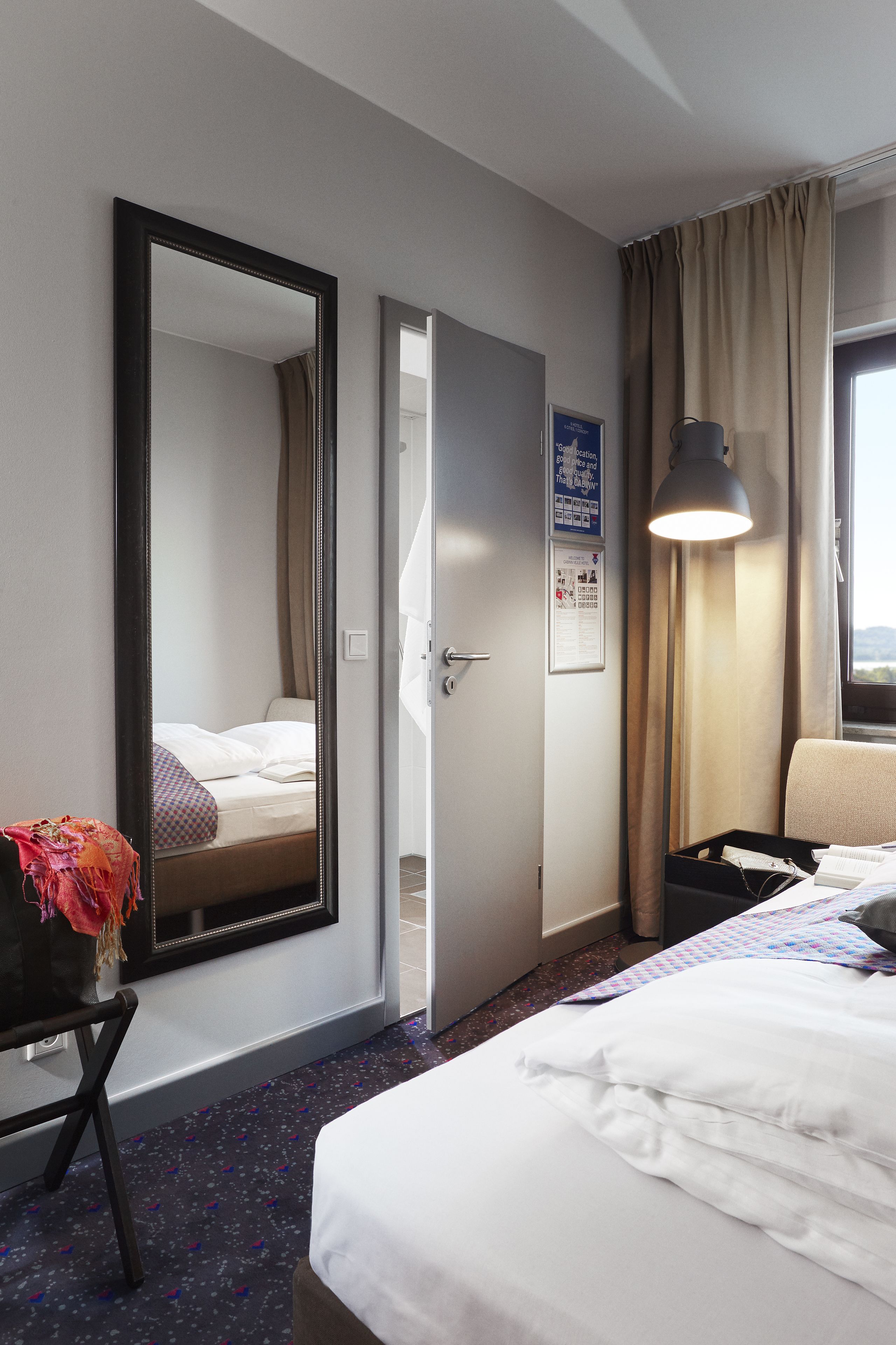 captain single | 1 bedroom, desk, laptop workspace, blackout curtains