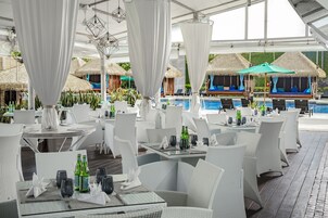 4 restaurants, lunch, dinner served; Italian cuisine