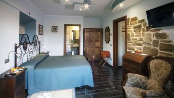 Suite Exécutive, 2 chambres, accessible aux personnes à mobilité réduite, vue jardin | Draps italiens Frette, literie de qualité supérieure