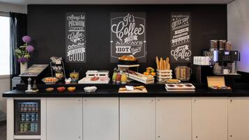 Daily continental breakfast for a fee