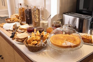 朝食ビュッフェ