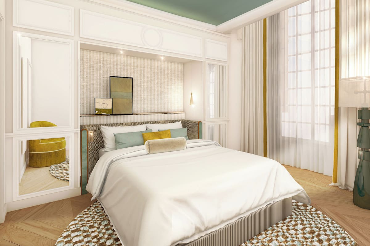 Standard Double Room | Premium bedding, minibar, in-room safe, desk