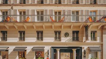 Fassade der Unterkunft