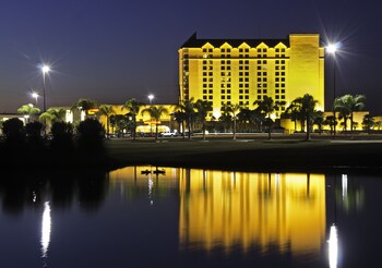 Front of property - evening/night at Hollywood Casino Gulf Coast