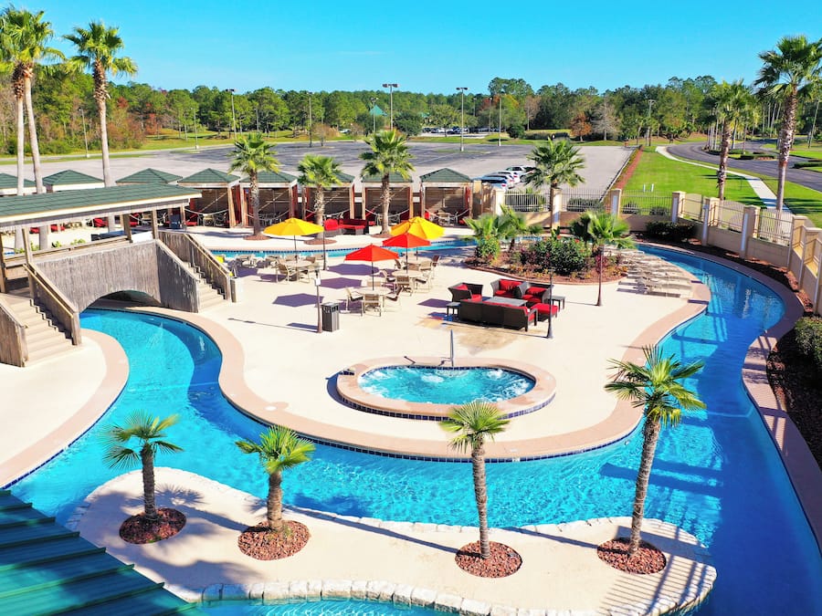 Outdoor pool, open 8:00 AM to 8:00 PM, pool cabanas (surcharge)