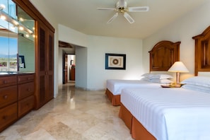 Master Suite Premium Level with Sea Front View and Private Swimming Pool | 1 bedroom, free minibar, in-room safe, blackout curtains