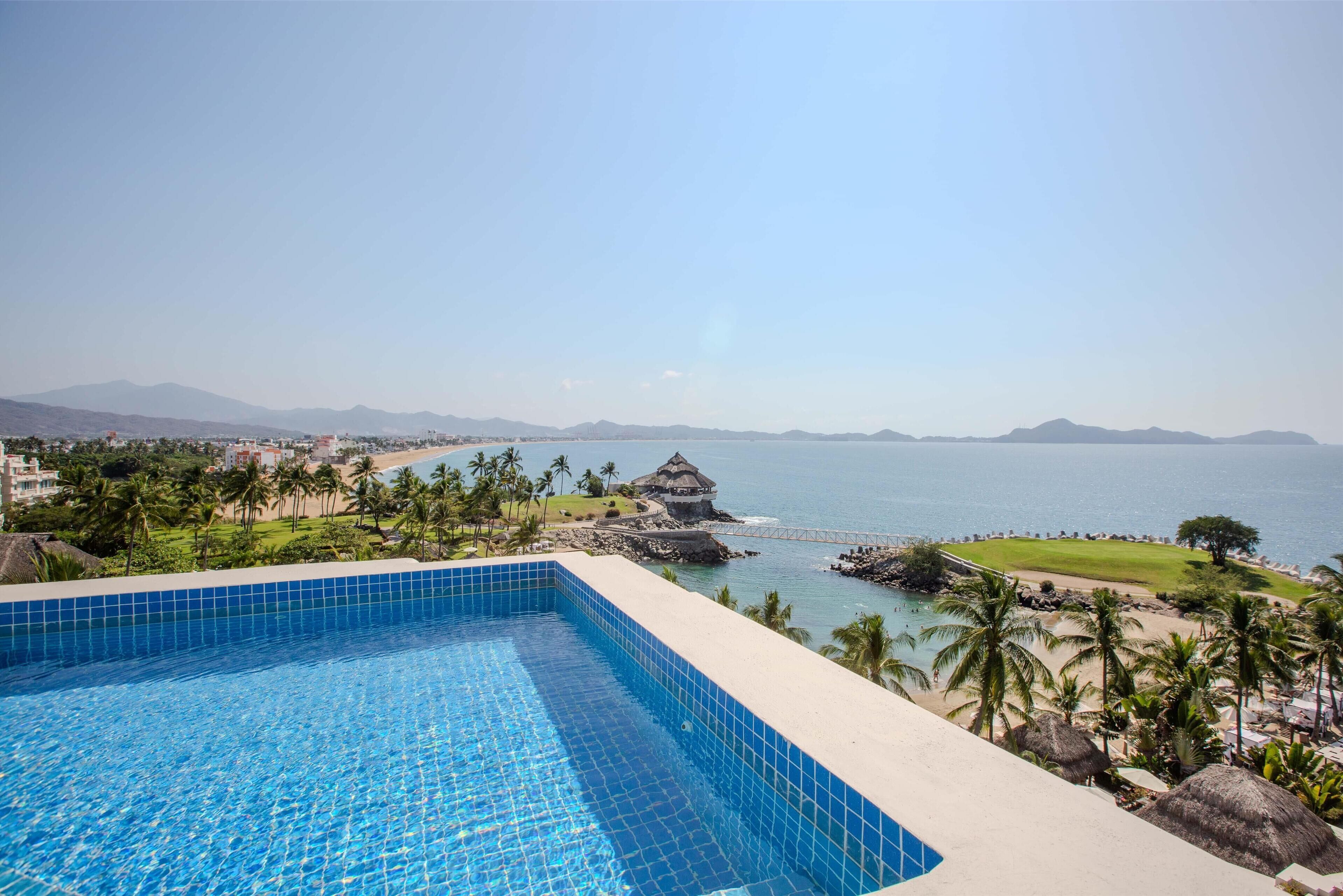 Master Suite Premium Level with Sea Front View and Private Swimming Pool | View from room