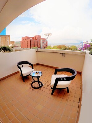 Standard Single with Terrace | Ausblick vom Zimmer