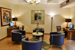 Sitzecke in der Lobby