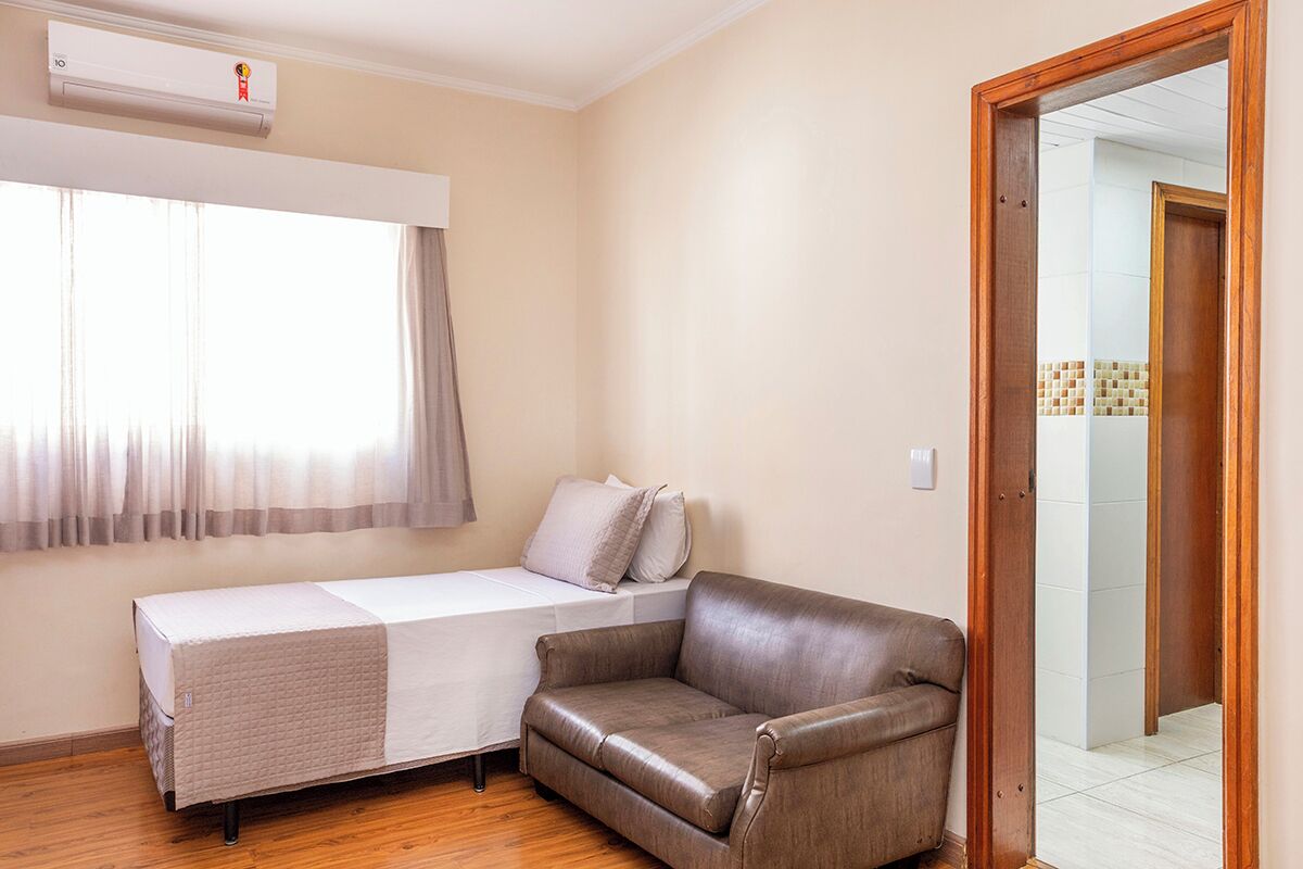 quarto superior | living area | lcd tv