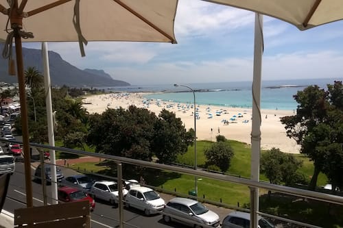 Blick von der Unterkunft