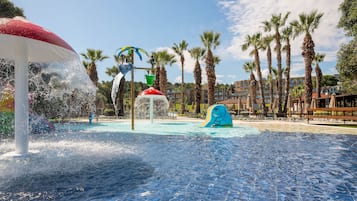 2 outdoor pools, open 10:00 AM to 6:00 PM, pool umbrellas, sun loungers