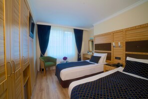 1 Schlafzimmer, hochwertige Bettwaren, Minibar, Zimmersafe