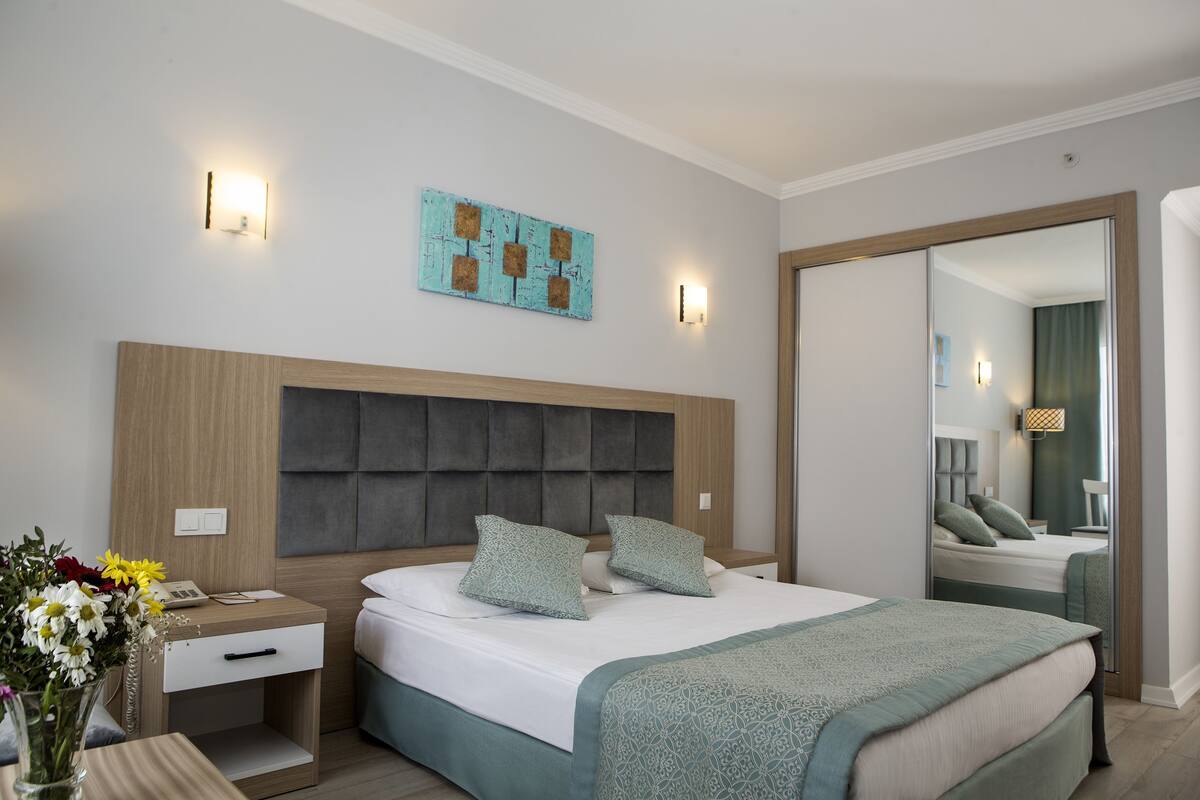 Minibar (some free items), WiFi (surcharge), bed sheets