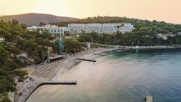 Enjoy stunning views of the surrounding landscape from the hotel's spacious balconies.