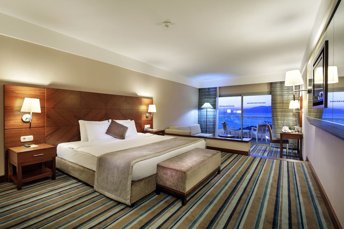 Minibar (inkludert), safe på rommet og skrivebord