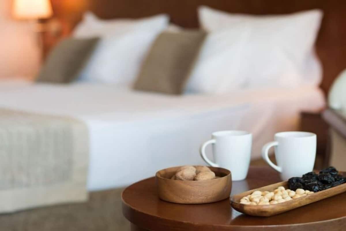 2 soveværelser, gratis minibar, pengeskab på værelset, skrivebord