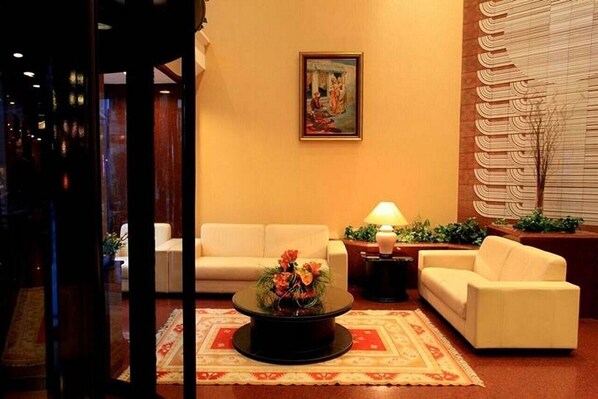 Lobby sitting area