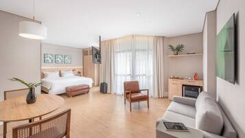 Minibar, in-room safe, desk, blackout curtains