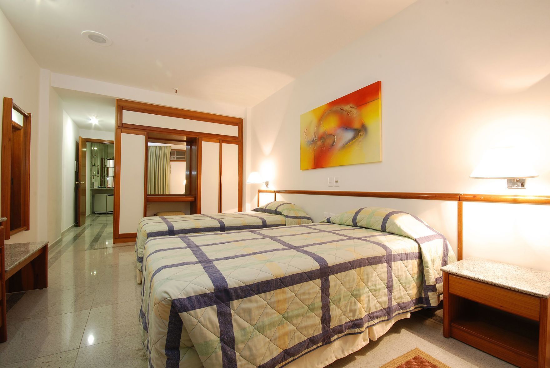 Minibar, in-room safe, desk, laptop workspace